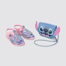 Sandália Menina Grendene Kids com Bolsa Stitch Rosa 23199
