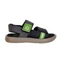 Sandália Menino Cartago Mini II Preto/Cinza/Verde 12235 Sandália Menino Cartago Mini II Preto/Cinza/Verde 12235