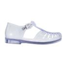 Sandália Mini Melissa Aranha 79 II Infantil Vidro/Branco