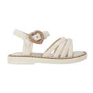 Sandália Mini Melissa Aurora Baby Bege/Marrom