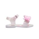 Sandália Mini Melissa Fly Sandal III Baby Branco Perolado