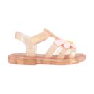 Sandalia Mini Melissa Hip Bloomy Baby Marrom Sandalia Mini Melissa Hip Bloomy Baby Marrom