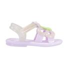 Sandália Mini Melissa Hip Fly Baby Lilás/Perolado