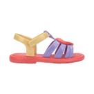 Sandália Mini Melissa Hip Lovely Infantil Vermelho Lilás