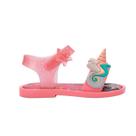 Sandália Mini Melissa Mar Sandal Uni Baby Rosa Metalizado Sandália Mini Melissa Mar Sandal Uni Baby Rosa Metalizado
