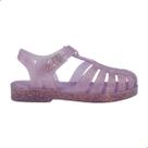 Sandália Mini Melissa Possession Shiny Infantil Lilas Glitter