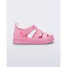 Sandália Mini Melissa Smash Baby Rosa -