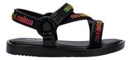 Sandália Mini Melissa Stripes M Lover 35955 -