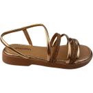 Sandalia Mississipi Flatform Metalizada Feminino