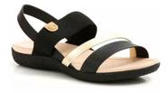 Sandália Modare 7125.233 - Preto/Dourado Sandália Modare 7125.233 - Preto/Dourado
