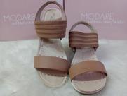 Sandália Modare Anabela Napa Floather c/ elástico 7123.107
