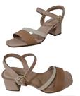 Sandália Modare Conforto 7172.101 Sintético Bege e Creme