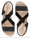 Sandália Modare Feminina Ultraconforto Elást Meer/Np Floa Nat/Np Sens Flex 7125.249