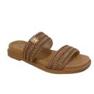 Sandalia Modare Feminino - Camel - 38
