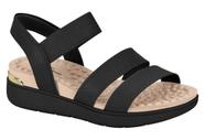 Sandália Modare UltraConforto Elástica 7151.119 Preto
