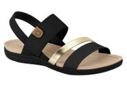 Sandalia modare ultraconforto preto 7125233p Sandalia modare ultraconforto preto 7125233p