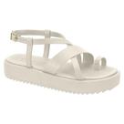 Sandália Moleca Casual Fashion Confort Feminino Adulto - Ref 5489.104 - Multicores - Tam 34/39
