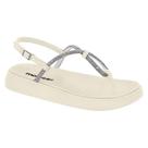 Sandália Moleca Flatform Com Brilhos