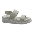 Sandália Moleca Flatform Off White 5483107
