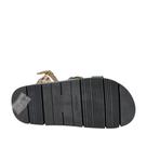 Sandália Moleca Plataforma Feminina 5513.104 Preto/onça