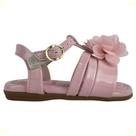 Sandália Molekinha Feminina Bebê Rosa Flor 2112783 Sandália Molekinha Feminina Bebê Rosa Flor 2112783