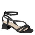 Sandália Molekinha Feminina Salto Cristal Strass 2347117