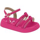 Sandalia Molekinha Infantil Brilho Perolas Fivela 2733.103