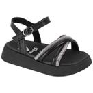 Sandalia Molekinha Infantil Strass Fivela Tiras 2733.104