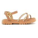 Sandalia Molekinha Original Papete Flatform Flat Menina 144