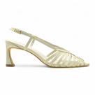 Sandália Off White de Tiras em Couro - Lilian Soares Sandália Off White de Tiras em Couro - Lilian Soares