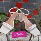 Sandalia off white lice