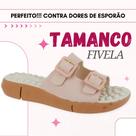 Sandalia Ortopedica Feminina Esporao Conforto Macia Sapato Menina Chinelo Rasteira Papete Sandália