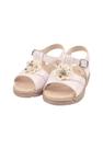 Sandália Ortopédica Infantil Menina Flor Branca Verniz Sandália Ortopédica Infantil Menina Flor Branca Verniz