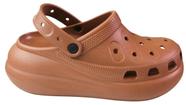 Sandália Papete Chinelo Feminina EVA Plataforma Conforto Leve Antiderrapante -