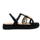 Sandália Papete Dakota Flatform Y7635 Feminino Preto