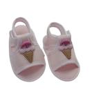 Sandalia Papete de Bebê Recém-Nascidos Macia Passeio Casuais Meninas Sandalia Papete de Bebê Recém-Nascidos Macia Passeio Casuais Meninas