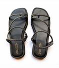 sandalia papete feminina dedo flat pedraria strass luxo sola macia comfort sandalia papete feminina dedo flat pedraria strass luxo sola macia comfort