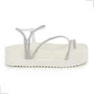Sandalia Papete Feminina Flat Com Strass Confortável Leve Sandalia Papete Feminina Flat Com Strass Confortável Leve