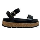 Sandalia Papete Feminina Flatform Via Uno Plataforma 936006 Sandalia Papete Feminina Flatform Via Uno Plataforma 936006