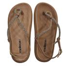Sandalia papete feminina moleca flatform 5499.100