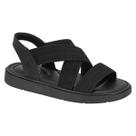 Sandália Papete Flat Modare Casual Feminina 7208105 Preto Sandália Papete Flat Modare Casual Feminina 7208105 Preto
