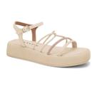 Sandália Papete Flatform Feminina com Strass Ramarim Sandália Papete Flatform Feminina com Strass Ramarim