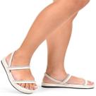 Sandalia Papete Flatform Tiras Ajustavel Confortavel Dia a Dia Casual Lançamento Tendencia Estilo