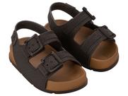 Sandalia Papete Infantil Baby Cartago Milao Ajuste Facil Auto Colante