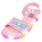 Sandalia Papete Infantil Menina LED Pampili Lulli 697.020 Sandalia Papete Infantil Menina LED Pampili Lulli 697.020