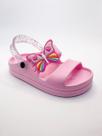 Sandália Papete Infantil Menina Plataforma Borboleta Arco Iris Confortável e Macio Tira Brilhante Sandália Papete Infantil Menina Plataforma Borboleta Arco Iris Confortável e Macio Tira Brilhante
