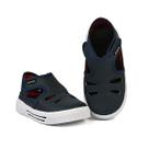 Sandália Papete Infantil Menino Azul Marinho Moda Mzshoes