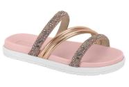 Sandália Papete Infantil Molekinha Cristal Strass 2352107 Sandália Papete Infantil Molekinha Cristal Strass 2352107