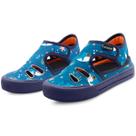 Sandália Papete Menino Infantil Confortável Masculina Azul/Tubarão Mz Shoes