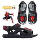 Sandalia Papete Meninos Infantil Marvel Power Grendene Kids Cor:PretoTamanho:28